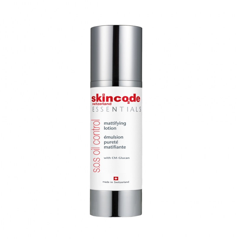 Nhũ tương điều trị mụn và phục hồi da Skincode essential oil control mattifying lotion